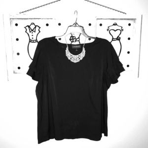 Lane Bryant Flutter top